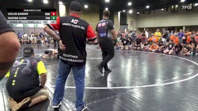 55 lbs Round 3 (6 Team) - Collin Gandee, North DeSoto Red WA vs Hunter Autin, The Factory Wrestling