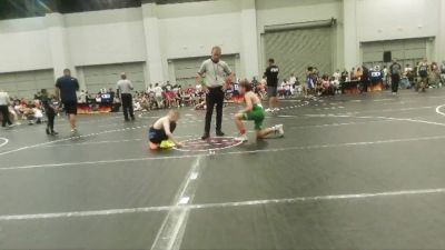 85 lbs Cons. Semi - Kepler Wicks, FM Wrestling Club vs Oj Hall, Bulloch Bandits Wrestling Club