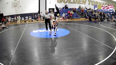 50-55 lbs Round 3 - Rowan Walker, Bridgeport Youth Wrestling vs Johnny Iovito, Shaler