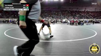 B4A-165 lbs Quarterfinal - Eli Probst, Tuttle vs Jaden Allen, Broken Bow