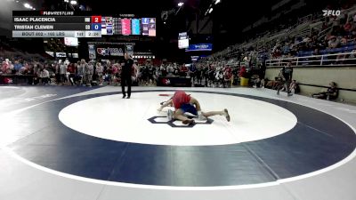 165 lbs Cons. Sub-rd Of 64 - Isaac Placencia, NM vs Tristan Clemen, CO