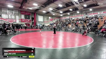 115 lbs Semifinal - Macknenzie Mendenhall, Corona vs Noelani Lutz, SLAM