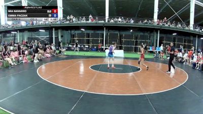 105 lbs Mia Navarro, California Red vs Emma Faczak, Colorado