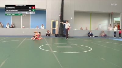 133 lbs Quarterfinal - Matt Long, Pratt Community College vs Zach Marrero, Western Wyoming College
