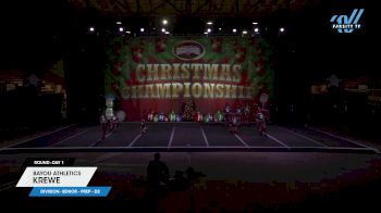 Bayou Athletics - KREWE [2024 L2.2 Senior - PREP - D2 Day 1] 2024 Cheer Power Holiday Showdown Houston
