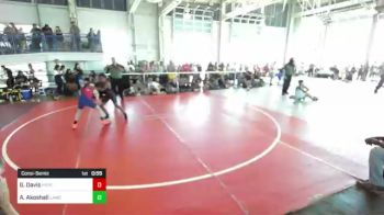 73 lbs Consolation - Greyson Davis, Hyperbolic WC vs Anemar Akoshali, Lawc