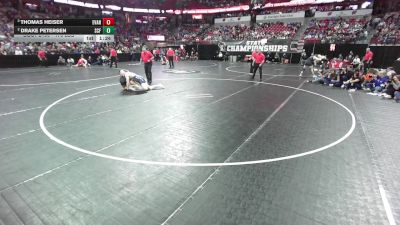 175 lbs Semis - Thomas Heiser, Evansville vs Drake Petersen, Saint Croix Falls
