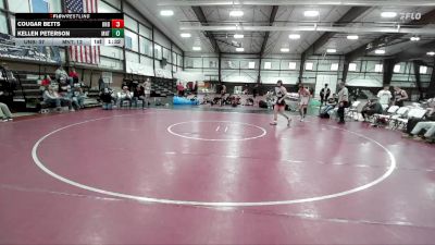 150 lbs Round 7 (8 Team) - KELLEN PETERSON, Manti vs Cougar Betts, Uintah B
