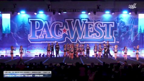 Oregon Dream Teams - Dream [2026 L6 Senior Coed - Medium Day 2] 2026 PacWest Grand Nationals