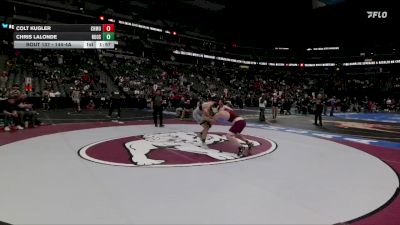 144-4A Quarterfinal - Chris LaLonde, Roosevelt High School vs Colt Kugler, Cheyenne Mountain