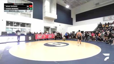 150 lbs Champ. Round 1 - Noah Vazquez, Eleanor Roosevelt vs Josiah Moreira, Brea Olinda