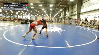 138 lbs Rr Rnd 2 - Bryan Kranwinckle, 10th Planet Black vs Walker Biber, Next Level Wrestling Club
