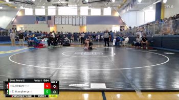 175 lbs Cons. Round 2 - Colton Humpherys, Oak Grove HS vs Ethan Khoury, Picayune High School