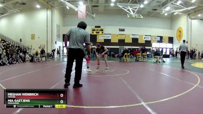 170 lbs Semifinal - Meghan Werbrich, Taylor vs Mia Gaetjens, Mogadore