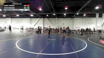 114 lbs Final - Danil Litvinov, Savage House WC vs Noah Breceda, Unattached