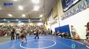 83 lbs Rr Rnd 1 - Evelyn Campbell, Verdigris Youth Wrestling vs Emma Luper, Wyandotte Youth Wrestling