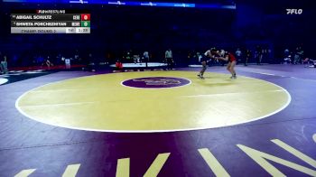 130 lbs Champ. Round 2 - Abigail Schultz, Ceres vs Shweta Porchezhiyan, Merrill West