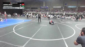 95 lbs Rr Rnd 2 - Gabriel Smoot, Pikes Peak Warriors vs Benjamin Baca, Pikes Peak Warriors