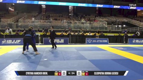 Cleopatra Sorina Iliescu vs Cynthia Hancher Diehl 2025 Pan Jiu Jitsu IBJJF Championship