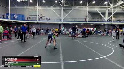 130 lbs Finals (2 Team) - Owen Kelley, NOVA WC vs Gavin Tyler, Headhunters