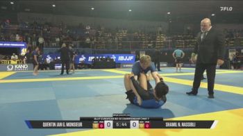 Quentin Jan G. Monsieur vs Shamil N. Nassibli 2026 IBJJF European NoGi