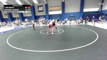 184 lbs Champ. Round 1 - Nathaniel Johnson, Mount Union vs Ikia Garcia, Southern Virginia