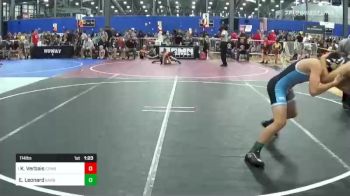 114 lbs Semifinal - Knox Verbais, Combative Sports vs Eli Leonard, Sarbacker Wrestling Academy