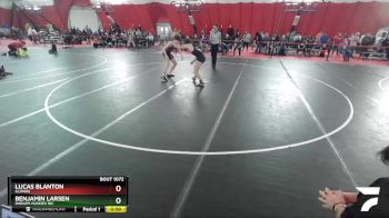 160 lbs Cons. Round 2 - Benjamin Larsen, Harlem Huskies WC vs Lucas Blanton, Illinois