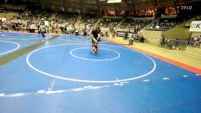 46 lbs Quarterfinal - Elias Avina, Elk Grove Wrestling Academy vs Klasen Couch, Vian Wrestling Club