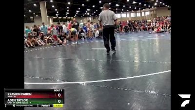 170 lbs Round 1 (6 Team) - Xxavion Pabon, RWA vs Aden Taylor, East TN Bomb Squad