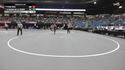 149 lbs Champ. Round 2 - 13 Mario De La Torre, Southeastern vs Tyler Diaz, Simpson