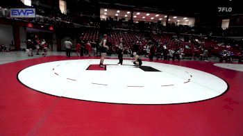 145 lbs Rr Rnd 3 - Alli Kaiser, Lawton High School Girls vs Macy Gorczynski, Salina