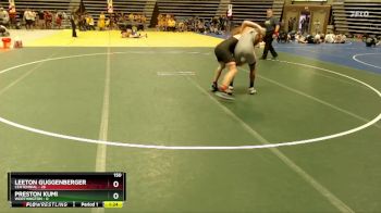 150 lbs Semis & 1st Wrestleback (8 Team) - Preston Kumi, Worthington vs Leeton Guggenberger, Centennial