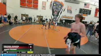 170C Round 1 - Anker Stewart, Cody vs Drayden Johnson, Thunder Basin High School