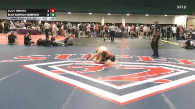 138 lbs Round Of 128 - Cody Trevino, IA vs Jack Simpson Simpson, CO