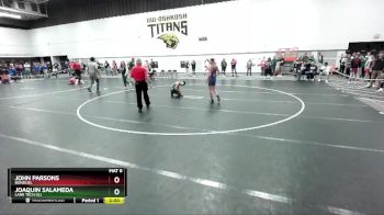 120 lbs Champ. Round 1 - John Parsons, Bonduel vs Joaquin Salameda, Lane Tech (IL)