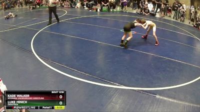 59 lbs Quarterfinal - Kade Walker, Wyoming Underground Wrestling vs Luke Minich, Shootbox