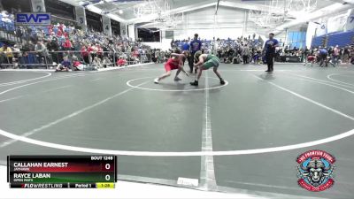 130 lbs Semifinal - Rayce Laban, Open Mats vs Callahan Earnest, Jayhawk