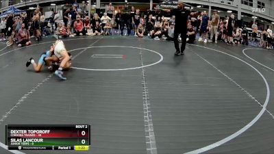 84 lbs Semis (4 Team) - Silas Lancour, Junior Terps vs Dexter Toporoff, Cordoba Trained