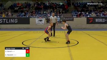 70 lbs Quarterfinal - Colby Garell, Blue T Panthers vs Easton Randell, Caney WC