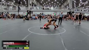 105 lbs Round 3 (8 Team) - Easton Pierce, Backyard Brawler vs Max Lu, Kraken