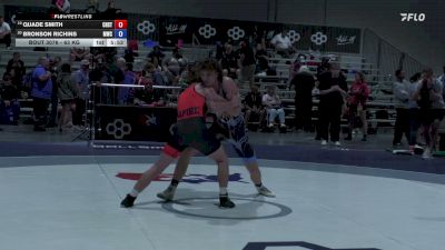 63 kg Cons. Rd Of 16 - Quade Smith, Chadron State vs Bronson Richins, Mustang Wrestling Club