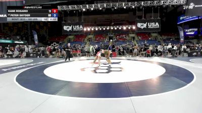 190 lbs Champ. Rd Of 64 - Kane Rosario, TX vs Peter Snyder, MD