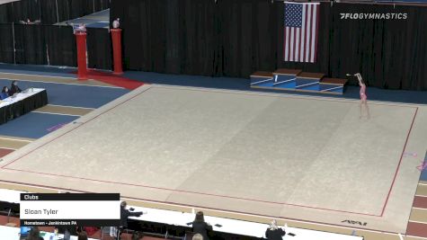 Sloan Tyler - Clubs - 2021 Rhythmic Elite Qualifier