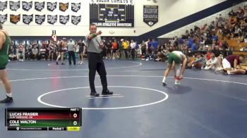 157 lbs Cons. Round 4 - Cole Walton, Aurora vs Lucas Frasier, Clay (Oregon), OH