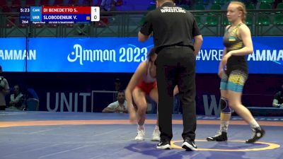 50 kg 1/8 Final - Serena Di Benedetto, Canada vs Viktoriia Slobodeniuk, Ukraine