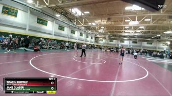120 lbs Quarterfinal - Jake Glaser, Dickinson Wrestling Club vs Toarin Humble, Belle Fourche Broncs