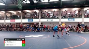 95-102 lbs Cons. Round 1 - Everett Garretson, Yorkville Wrestling Club vs Joel McClelland, Champions Wrestling Club