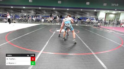 138 lbs Consi Of 32 #1 - Mason Tieffel, IL vs Jacob Myers, CO