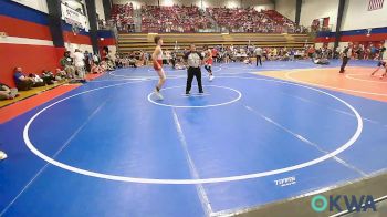 112 lbs Consi Of 4 - Haeyden Hilderbrand Boliver, Fort Gibson Youth Wrestling vs Kiel Matheny, Skiatook Youth Wrestling 2022-23